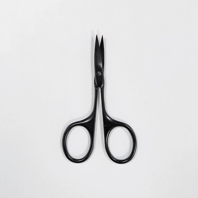 KS十字绣辅助工具翘头新款小黑剪手工不锈钢十字绣剪刀