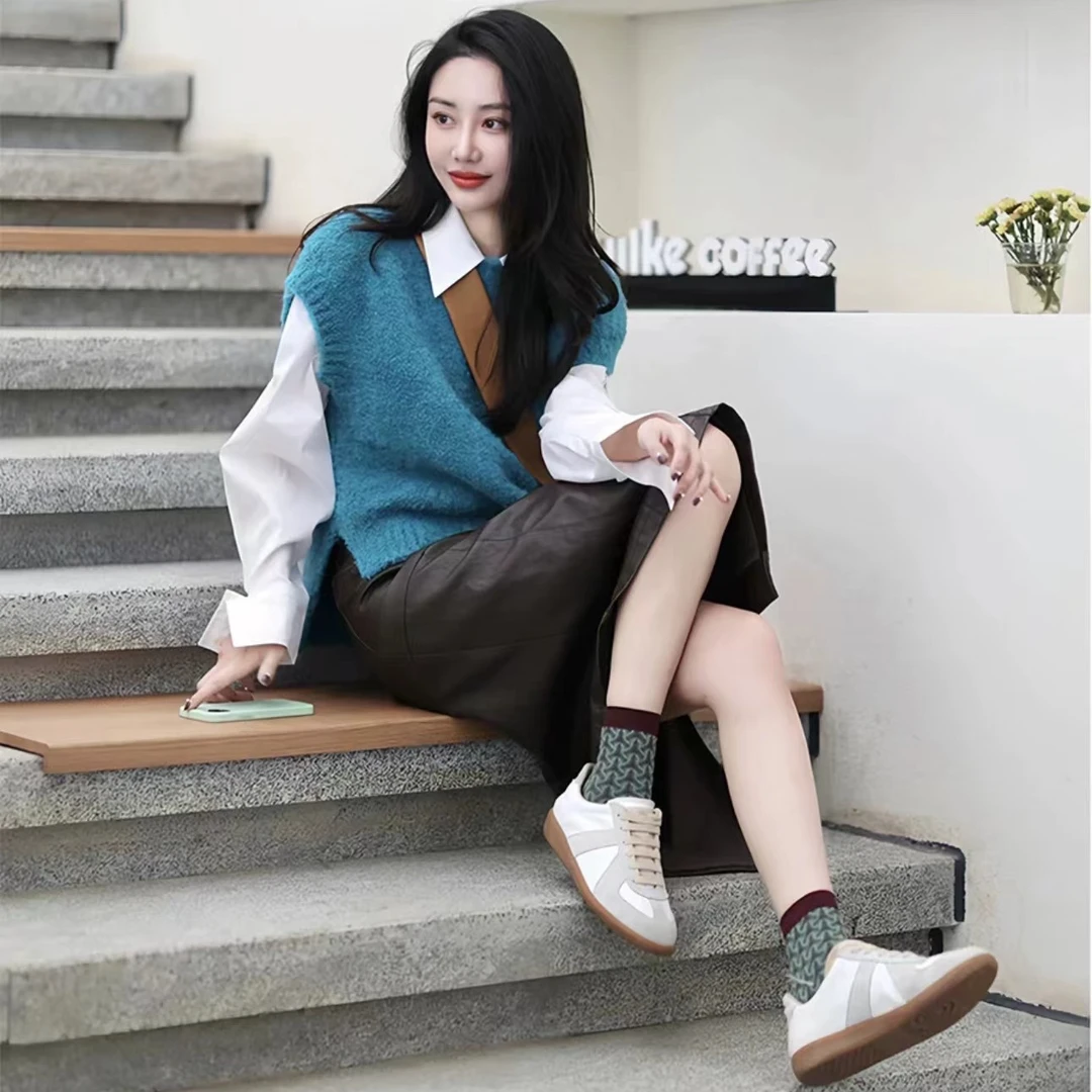 【新】2011潮流百搭休闲时尚经典韩版英伦女鞋系带低帮