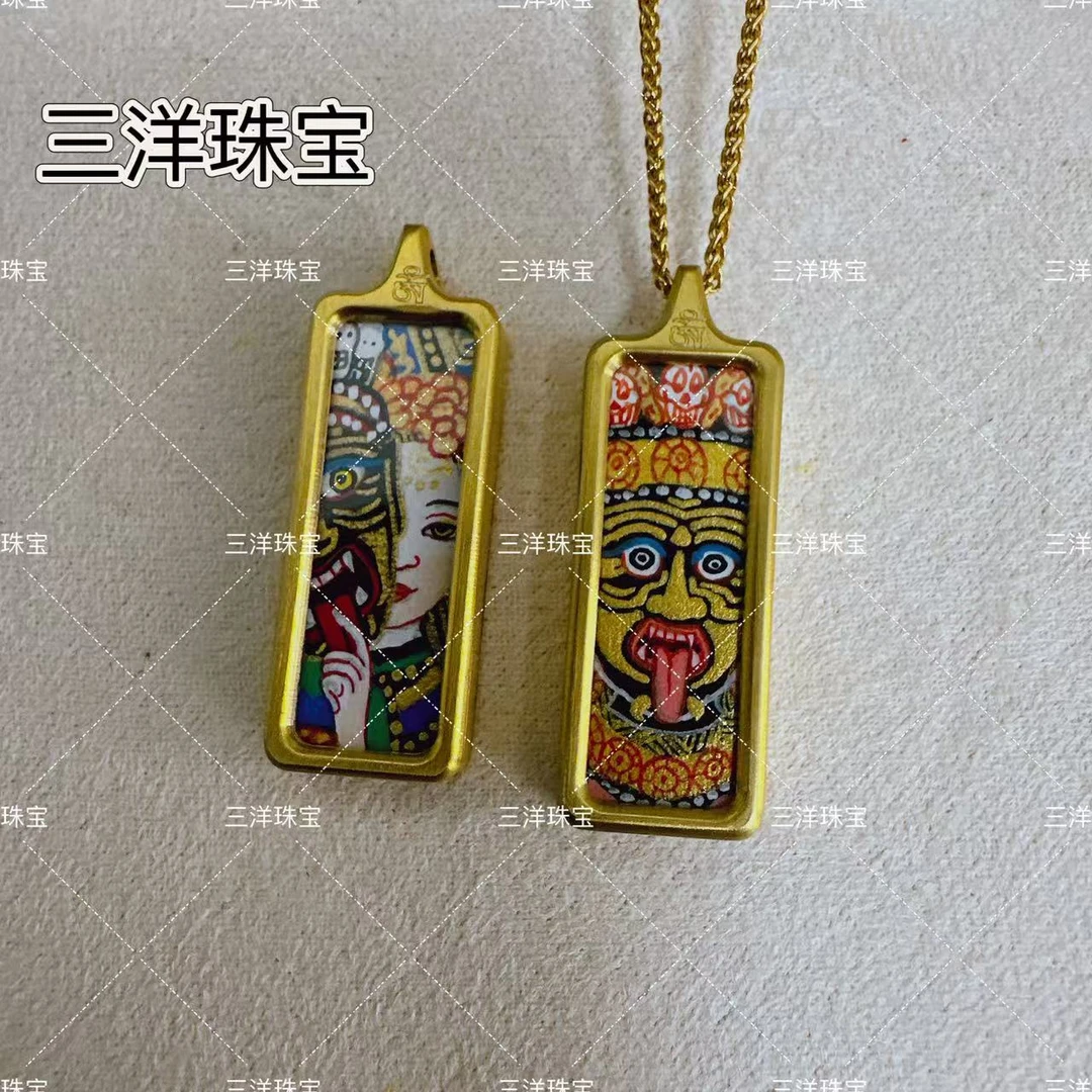 三洋 SYTK-032 扎基小米砖系列手工手绘唐卡