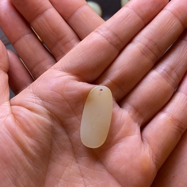 和田玉颈饰未镶嵌毛*颈饰