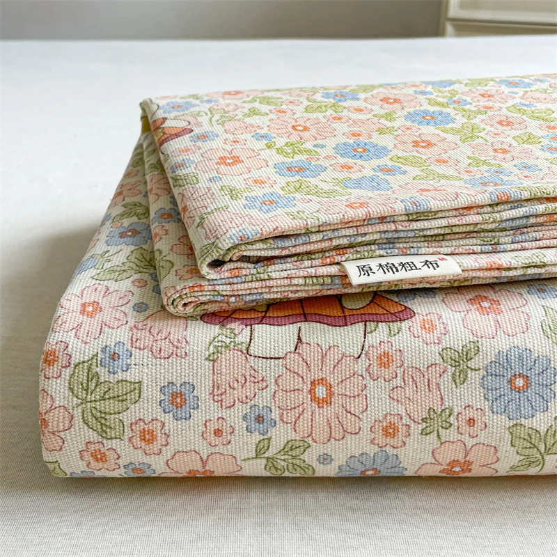 加厚老粗布床单单件1.5米x2米单人夏季宿舍单人大学生被单三件套