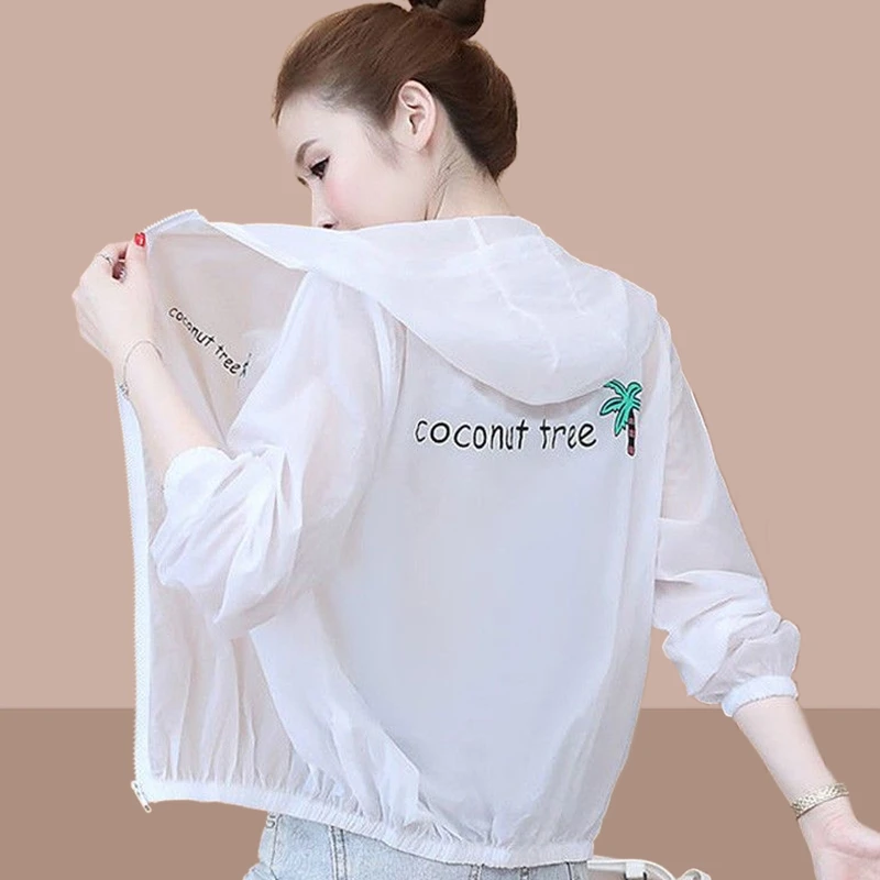 防晒衣女薄款2025夏季新款小个子宽松百搭防晒服女学生透气短外套