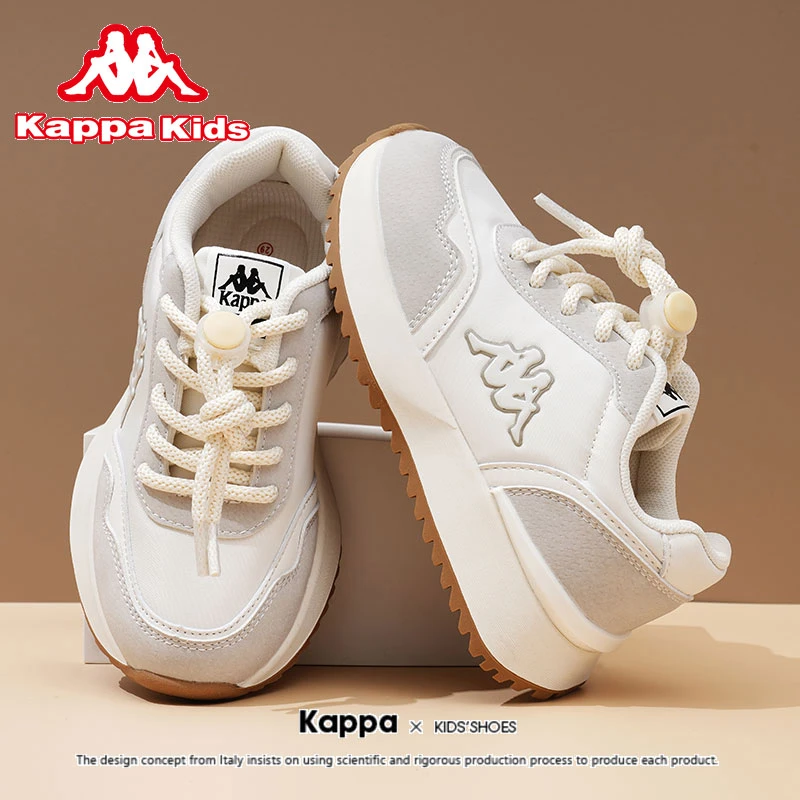 kappa童鞋男童运动鞋2025夏季中大童舒适休闲鞋透气百搭运动鞋子