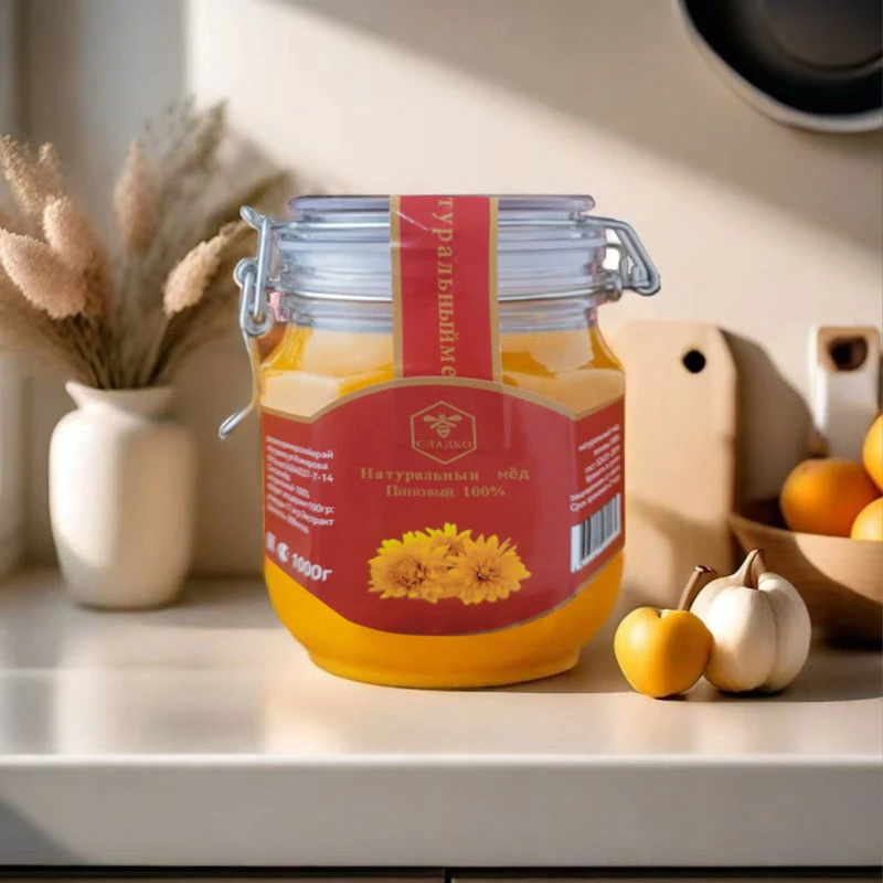 驻华总仓【俄罗斯原装】俄罗斯蒲公英蜜1000克/桶天然成熟花卡扣