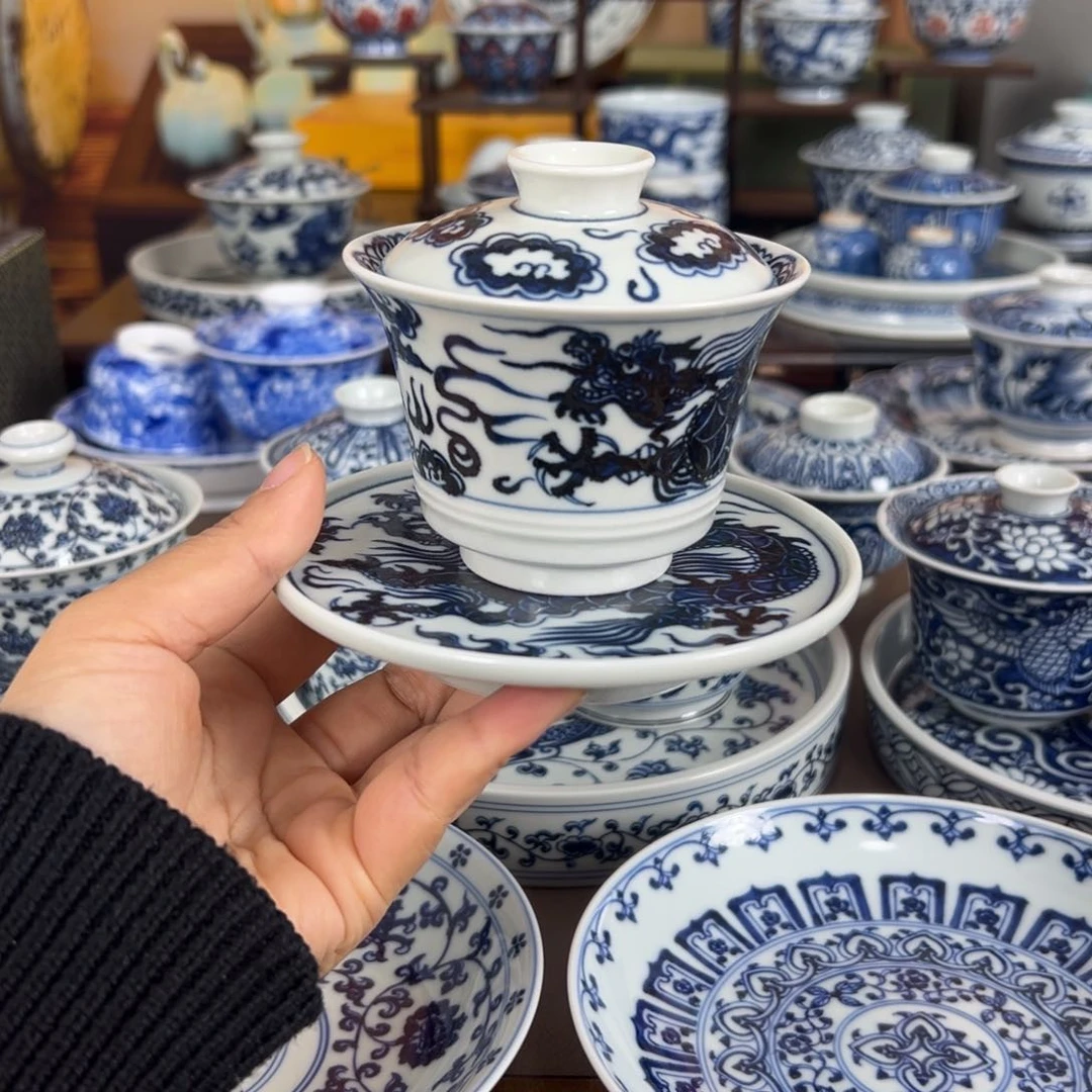 城**寓套组手工手绘微瑕