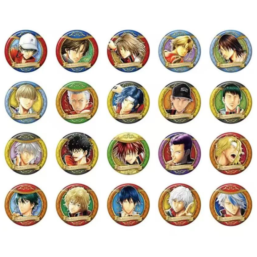 【顺丰包邮】新网球王子 JS限定原画吧唧徽章第二弹【代拆】