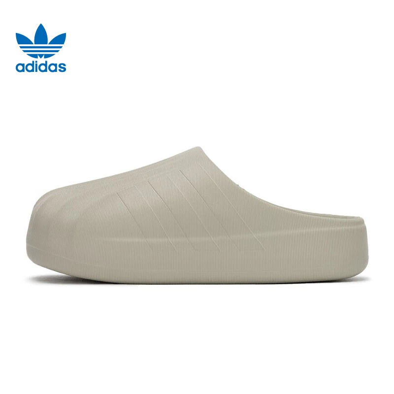 adidas阿迪达斯三叶草男女贝壳头运动休闲拖鞋IE0757