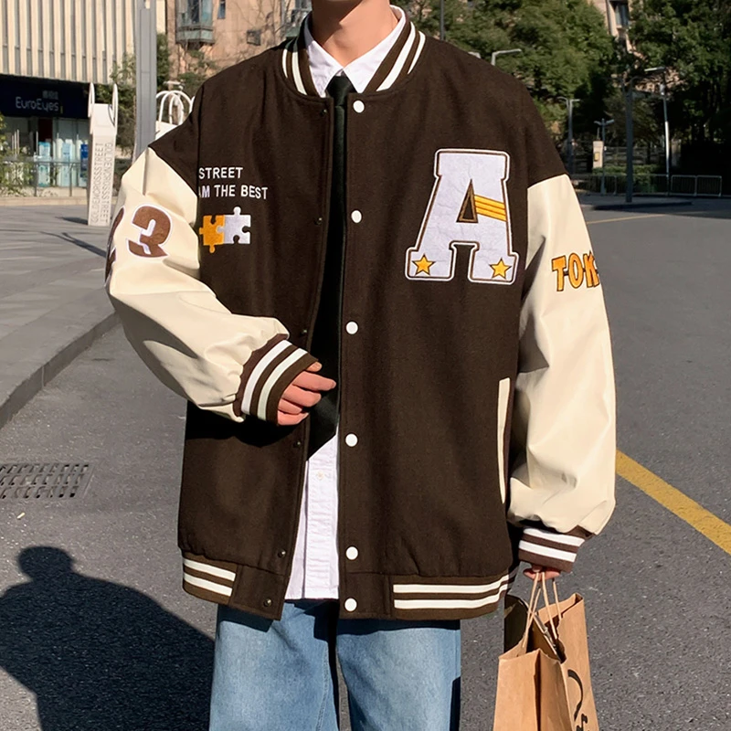 外套男士春秋季韩版潮流ins百搭棒球服2022新款休闲帅气男装夹克