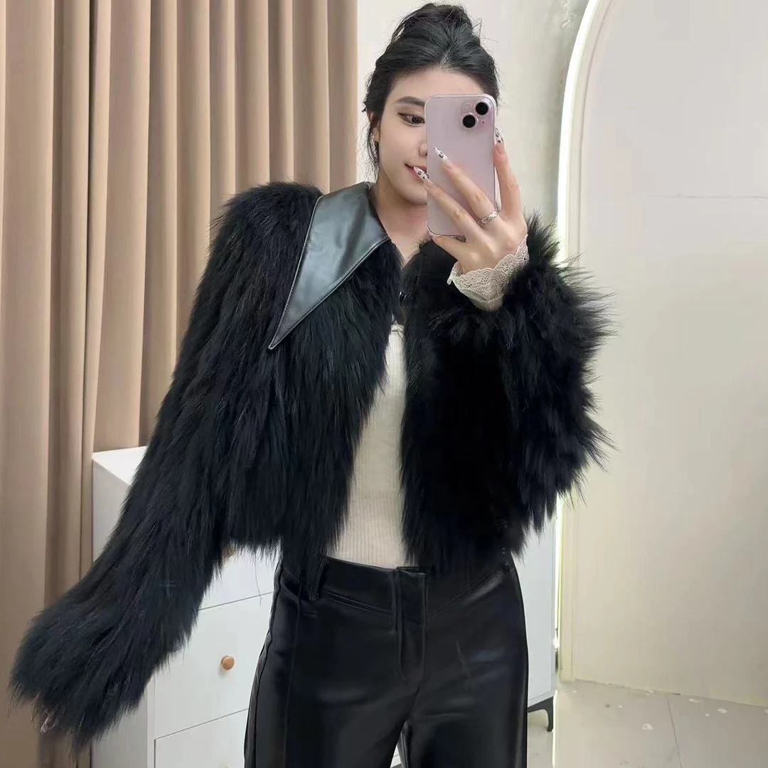 MK（AA5101-AA5200) 秋冬时尚气质轻奢新款女装车条编织款网红外套