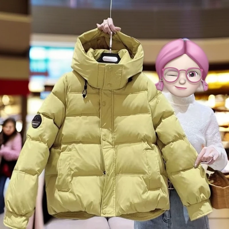 羽绒棉服外套短款2024棉袄冬季新款韩版时尚宽松加厚保暖棉衣个性