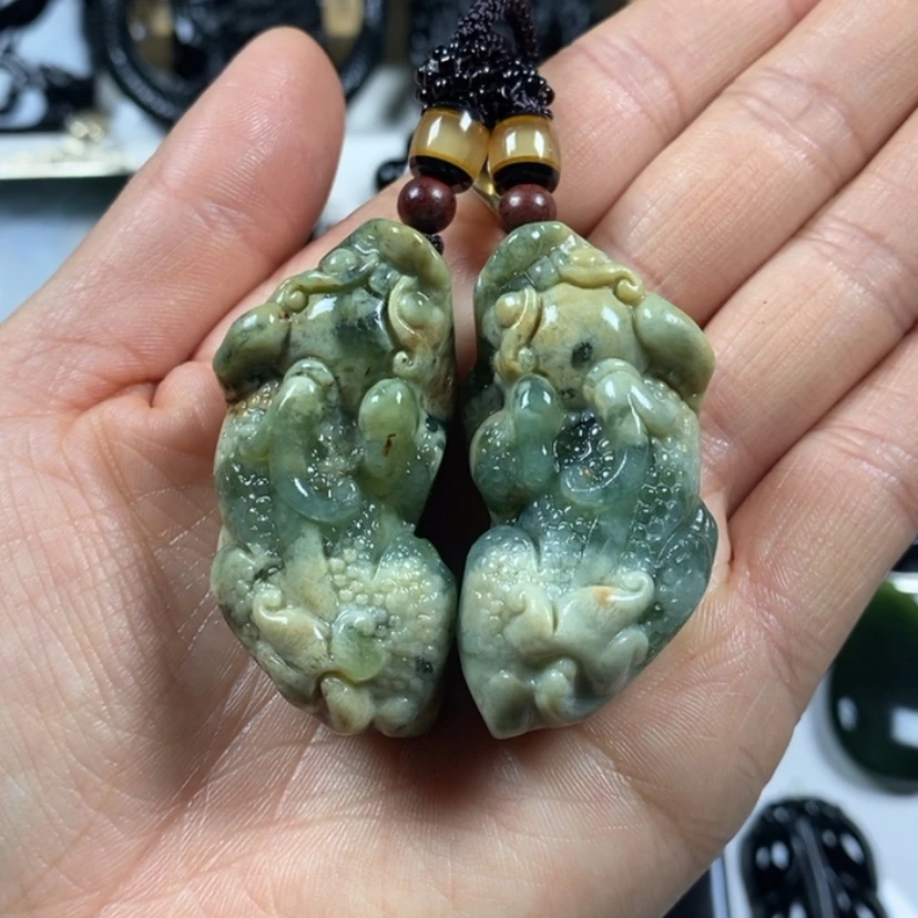 【闪购商品】岫玉挂坠未镶嵌