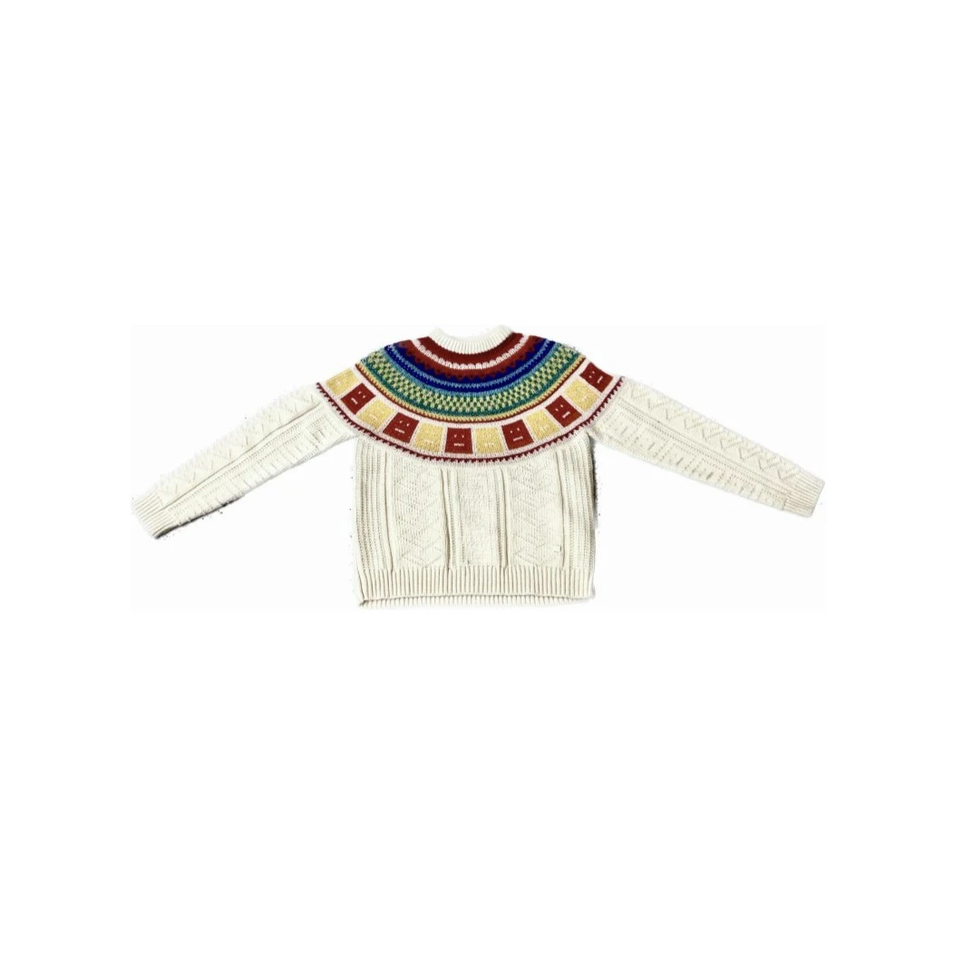 【美誉严选】定制撞色系慵懒风毛衣M2313