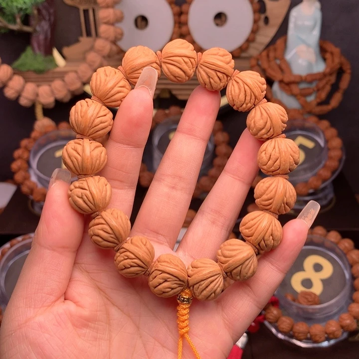 桃核手串1.7祥云纹手串