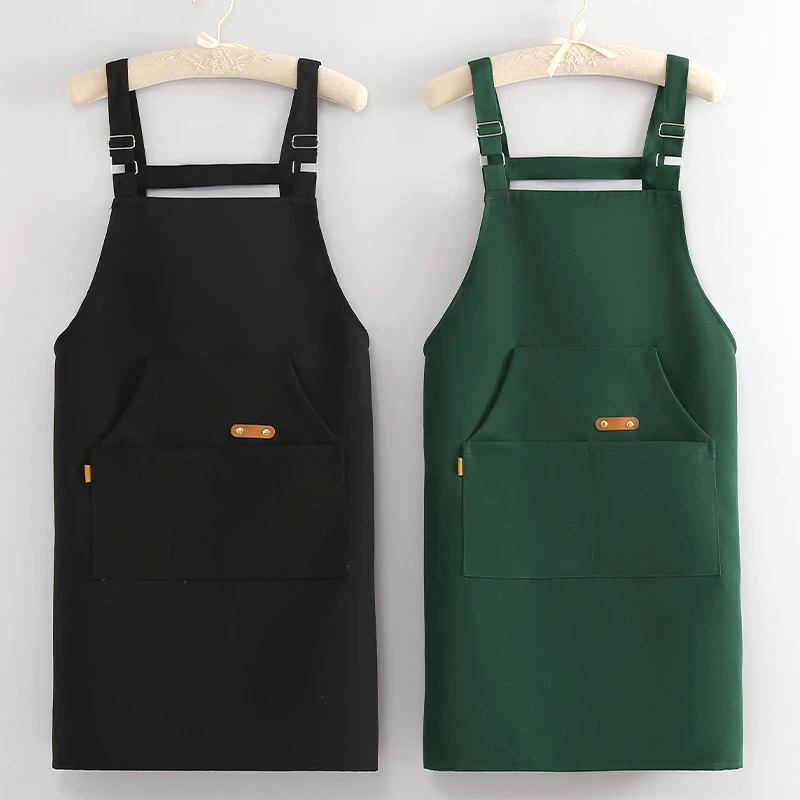 美甲奶茶甜点专用围裙可定制logo印字工作服厨房餐饮可用防污透气