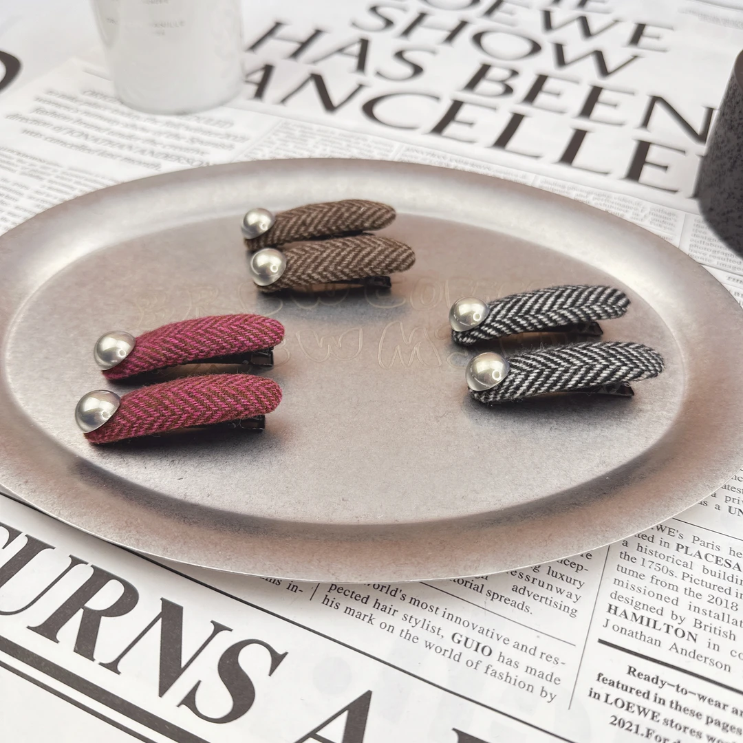 Mi33  条纹鸭嘴夹（一对）Y49060M1-1