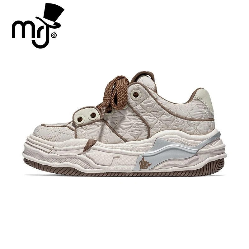 MRJ周杰伦原创品牌星晴复古板鞋厚底美式升降情侣款休闲时尚鞋