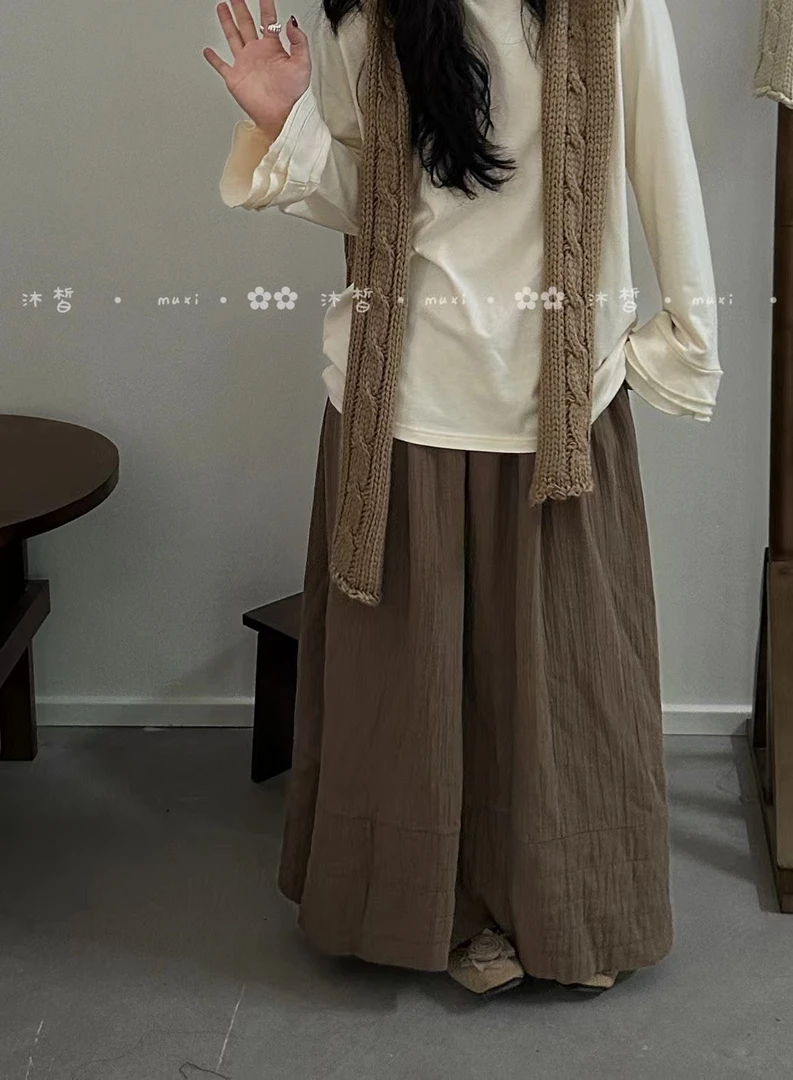 叨叨推荐款 MX#8887#麻麻半裙（秋季新款）X