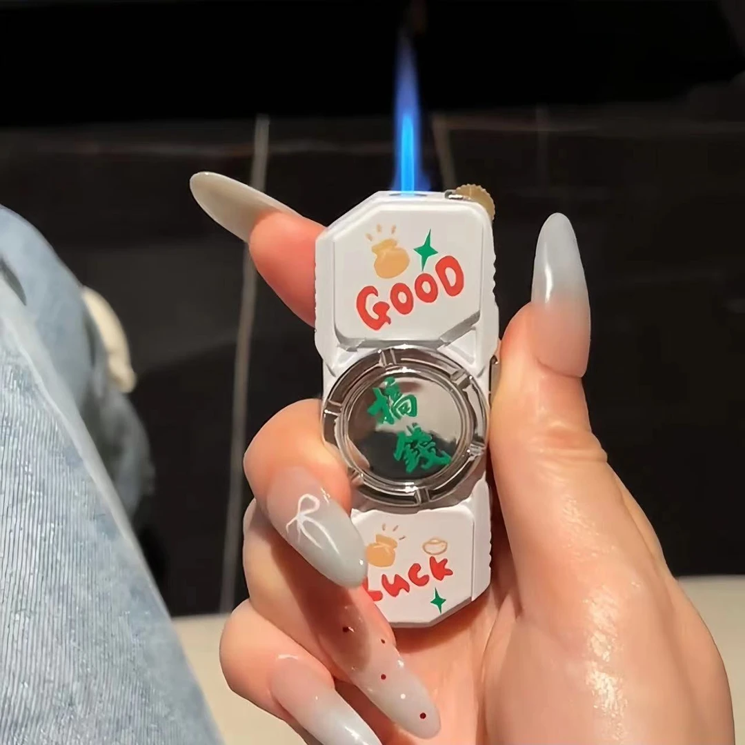 卡通巴斯光年打火机创意陀螺打火机防风高颜值个性送礼送男友礼物