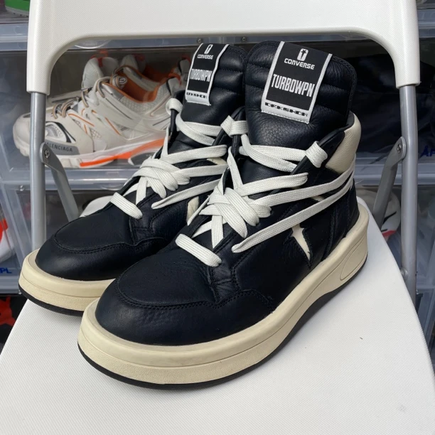 95新 44码 原盒 匡威 DRKSHDW 黑白 板鞋 公价1439