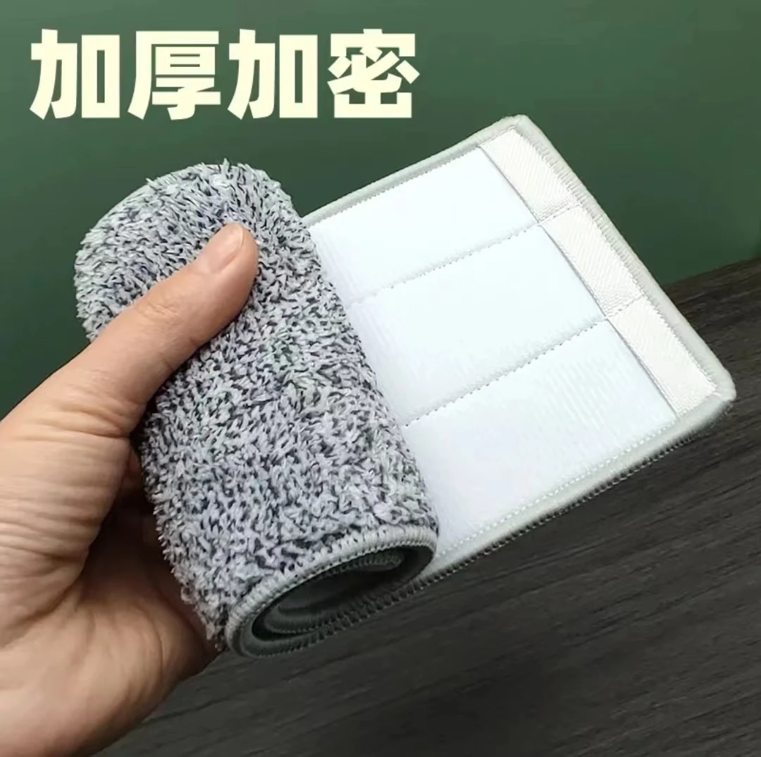 拖把布单布一拖净单布家用刮刮乐拖把单桶干湿两用拖布免手洗吸水