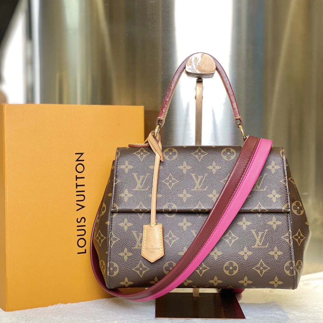 99新 LouisVuitton/路易威登 甄宝98新克鲁尼BB斜挎包单肩包1045