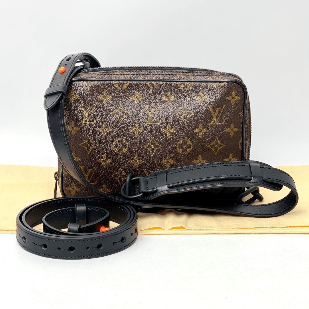 99新 LouisVuitton/路易威登 98新甄宝LV老花相机包男士包6419
