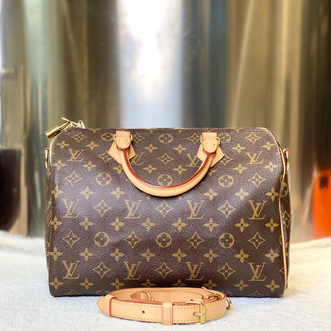99新 LouisVuitton/路易威登 甄宝98新LV枕头30肩带款斜挎包2404