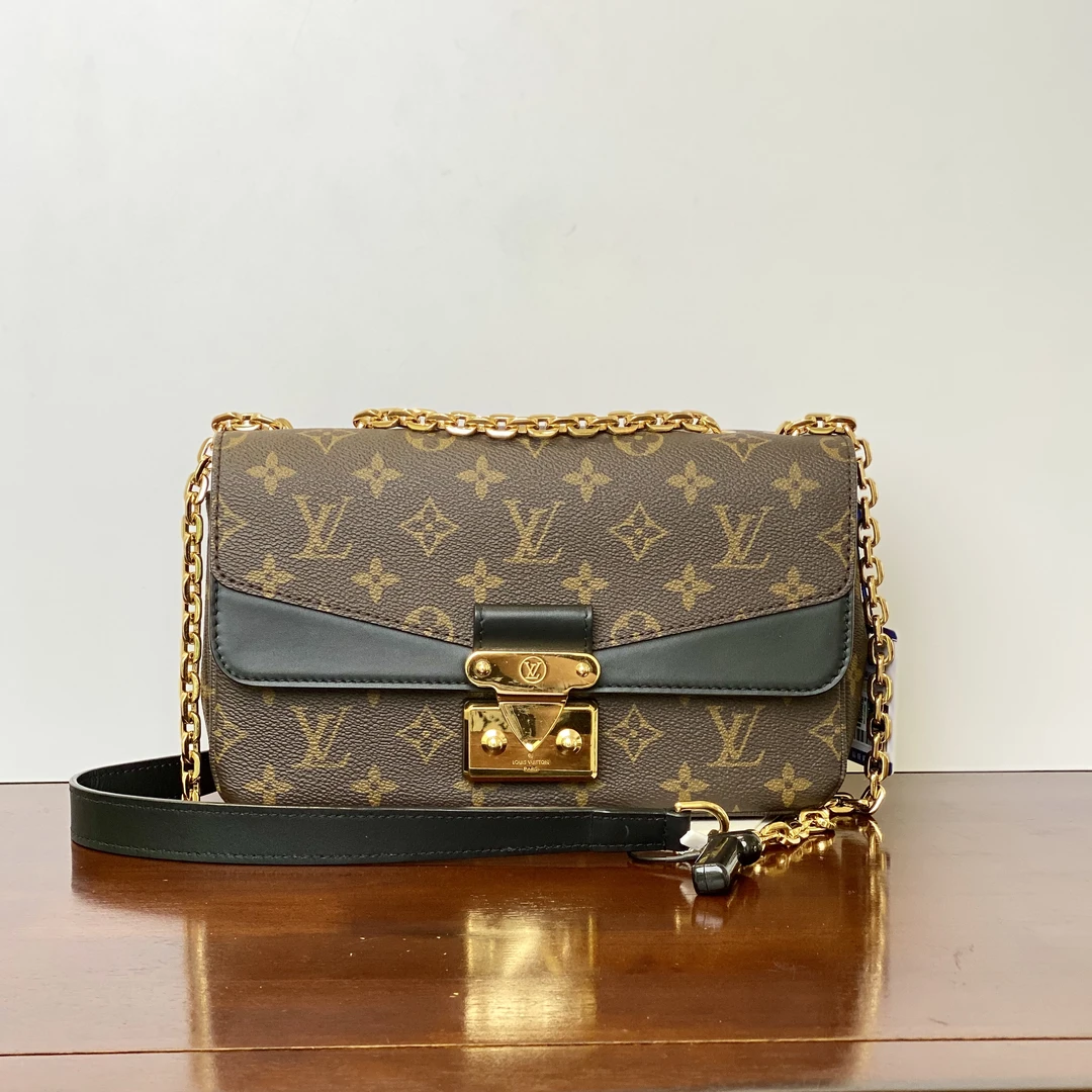 99新 LouisVuitton/路易威登 甄宝98新LV新款酒神拼黑马尔索5192