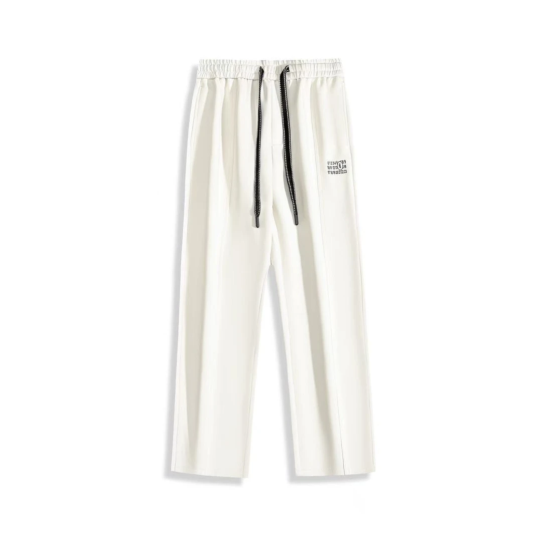 现货C124-秋冬上新刺绣立体剪裁时尚休闲小直筒