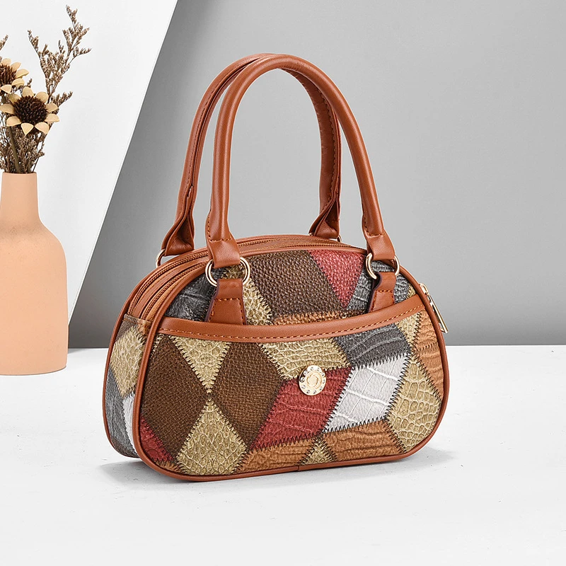 中年女包2024春夏新款时尚手拎妇女小包妈妈手提买菜零钱手机包潮