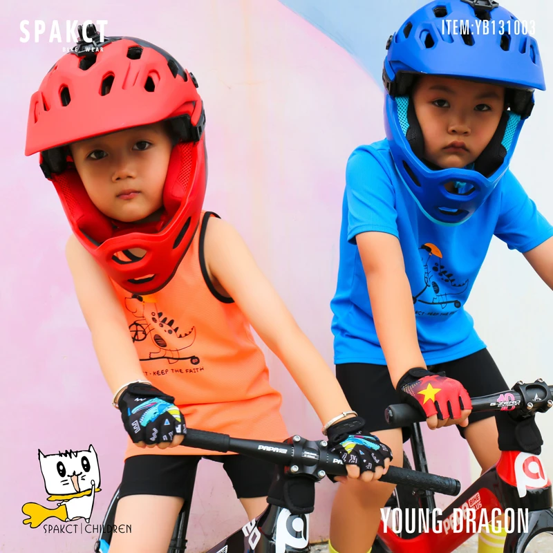 【抖音专销】思帕客儿童骑行背心运动速干衣单车自行车平衡车 小龙