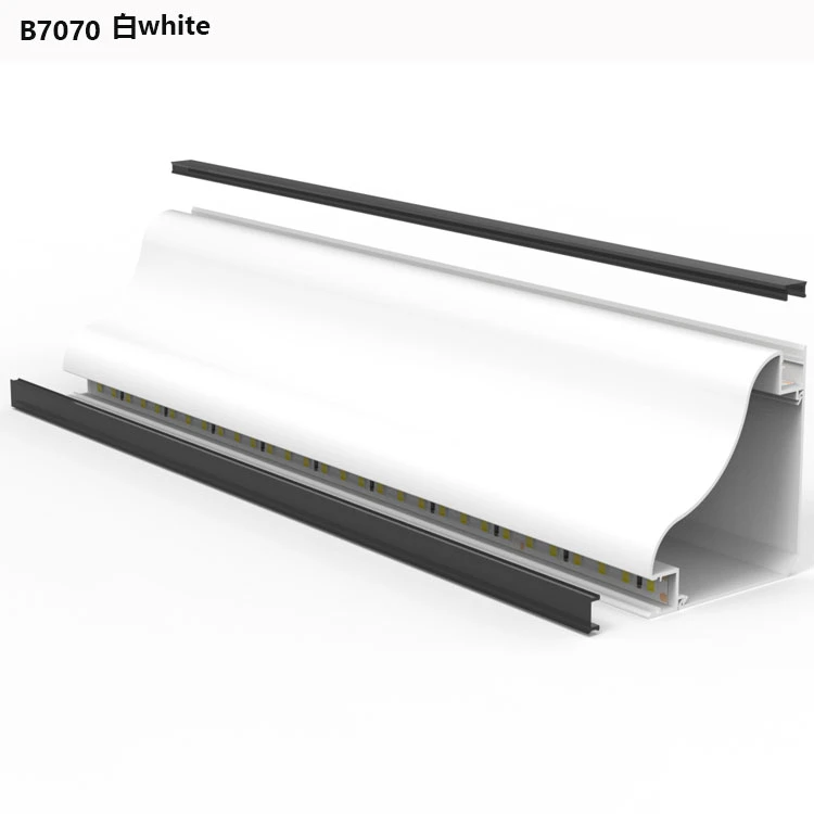 led上下发我顶角灯 免开槽免吊顶石膏线条灯 三花板墙角阴角灯条