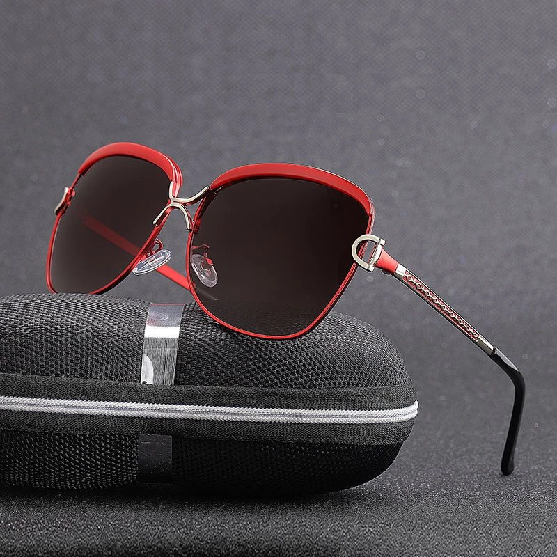 偏光太阳镜女时尚新款复古女士太阳镜时尚百搭新潮大框墨镜潮女