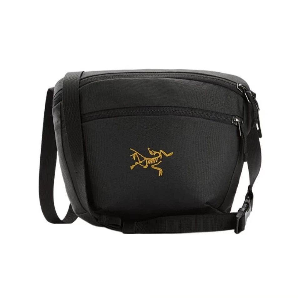 Arcteryx始祖鸟MANTIS 1 2纯色多用途拉链开合单肩斜挎包胸包腰包