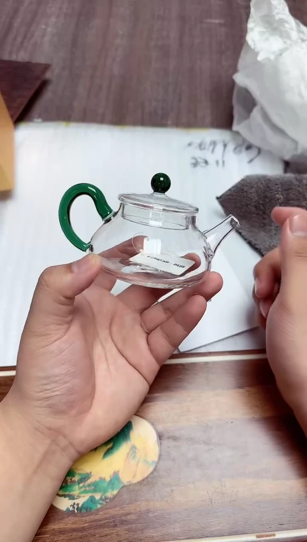 【闪购商品】其他风谜小幸壶墨绿色