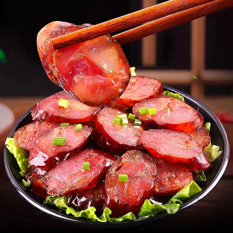 麻辣肠400g*3包+1包萝卜干 地道川味腊肠农家手工土猪肉腊肠腊肉