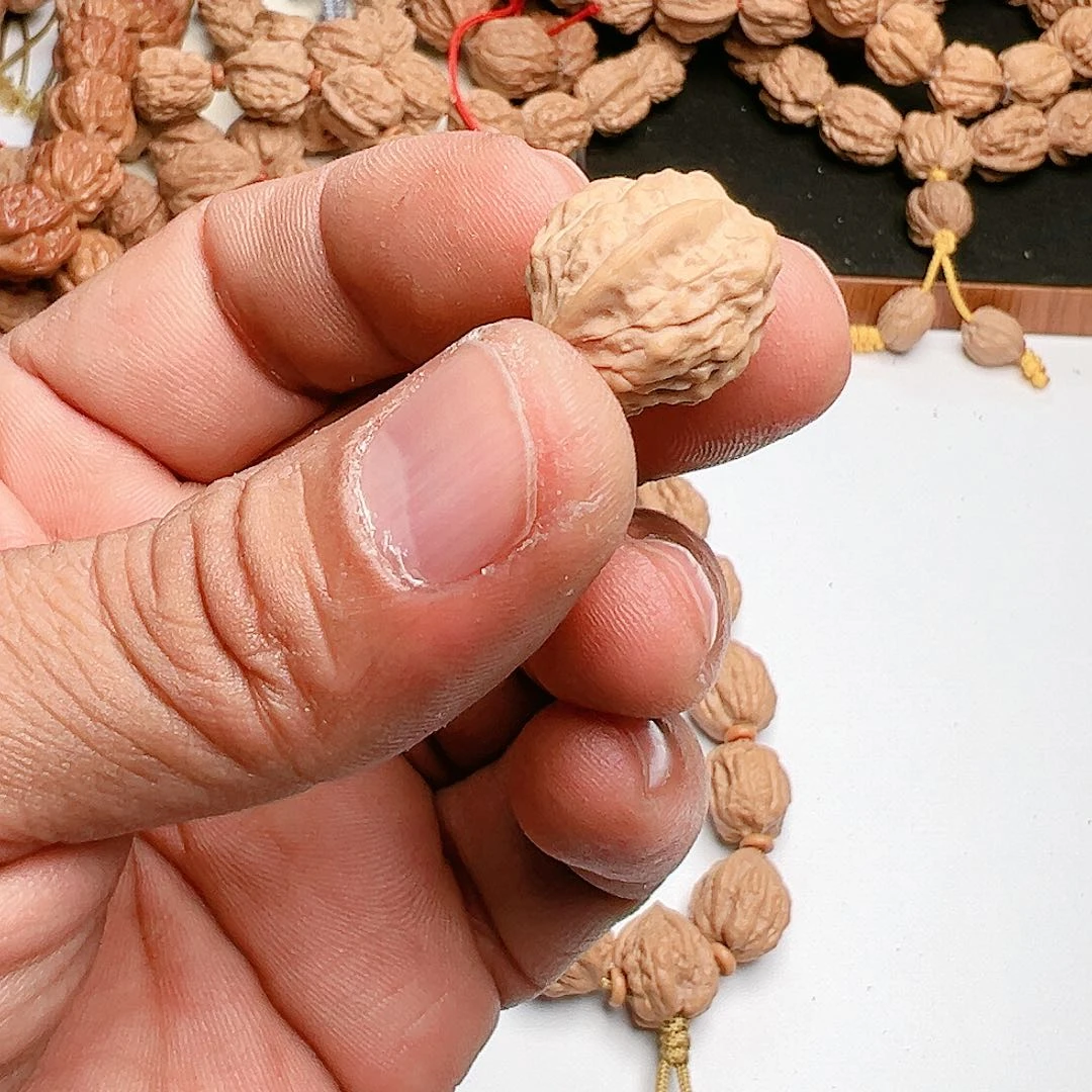 猴头核桃手串金蟾单颗15