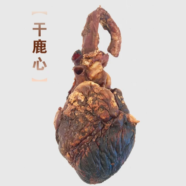 整颗鹿心带心管鹿心粉干鹿心打粉鹿产品100克/瓶