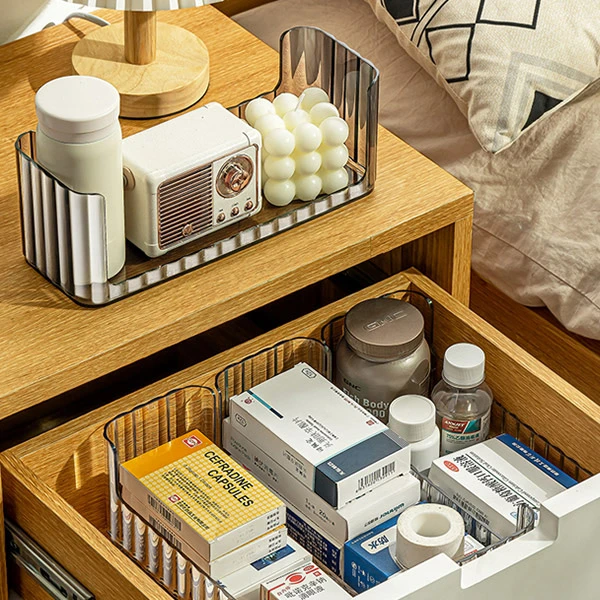 纳川桌面镜柜护肤口红化妆品壁挂收纳盒套装A0699