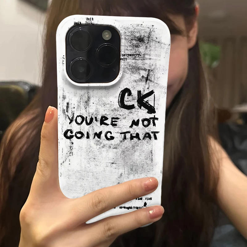 你不能去小众苹果15手机壳iPhone14promax菲林13硬12/11男x保护套