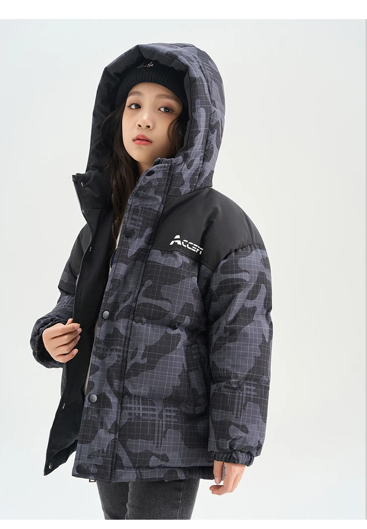 盈湖（Y-5)极寒羽绒服2024青少年保暖加厚大码加厚长款连帽羽绒服