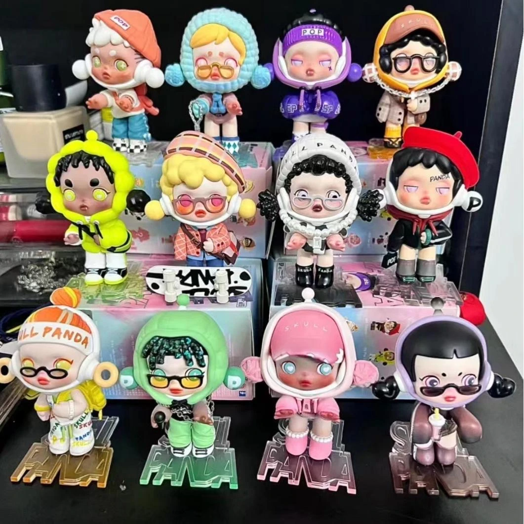 【国版】单个拆盒-熊猫热潮 高质量盲盒手办