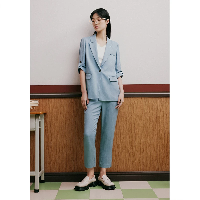 PSALTER诗篇时尚休闲小众宽松设计师气质百搭西装外套6C03110010