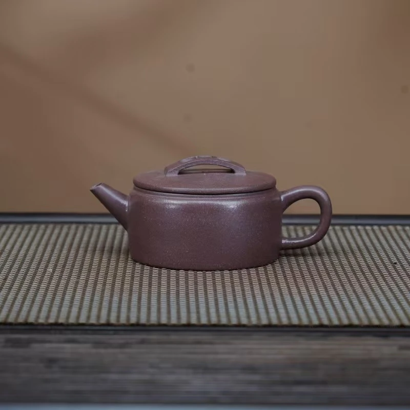 LHB满砂天青【剑流汉瓦200CC】宜兴黄龙山原矿手工紫砂壶