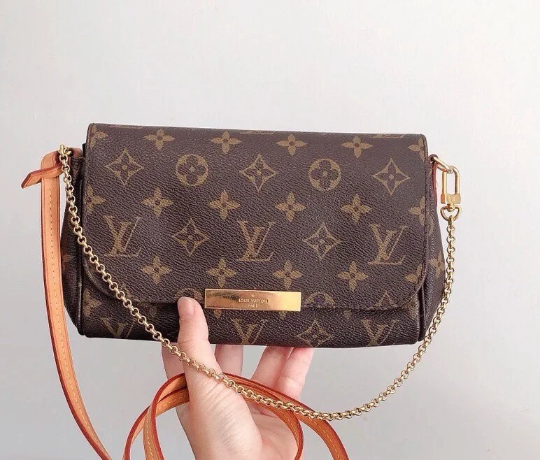 95新 LouisVuitton/路易威登 老花挚爱小号腋下包单肩包斜挎包