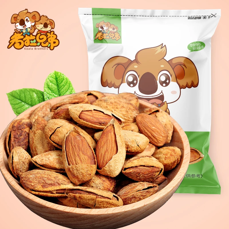 [新春约惠]考拉兄弟纸皮巴旦木奶油味大颗粒香脆孕妇坚果零食好吃