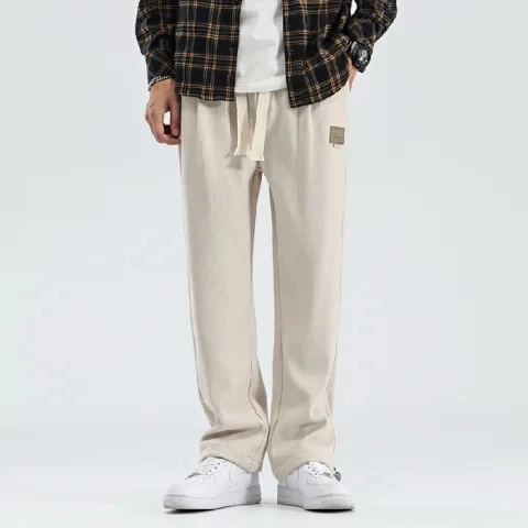 TUCANO/啄木鳥卫裤男士秋冬季加绒加厚保暖宽松运动休闲长裤子男