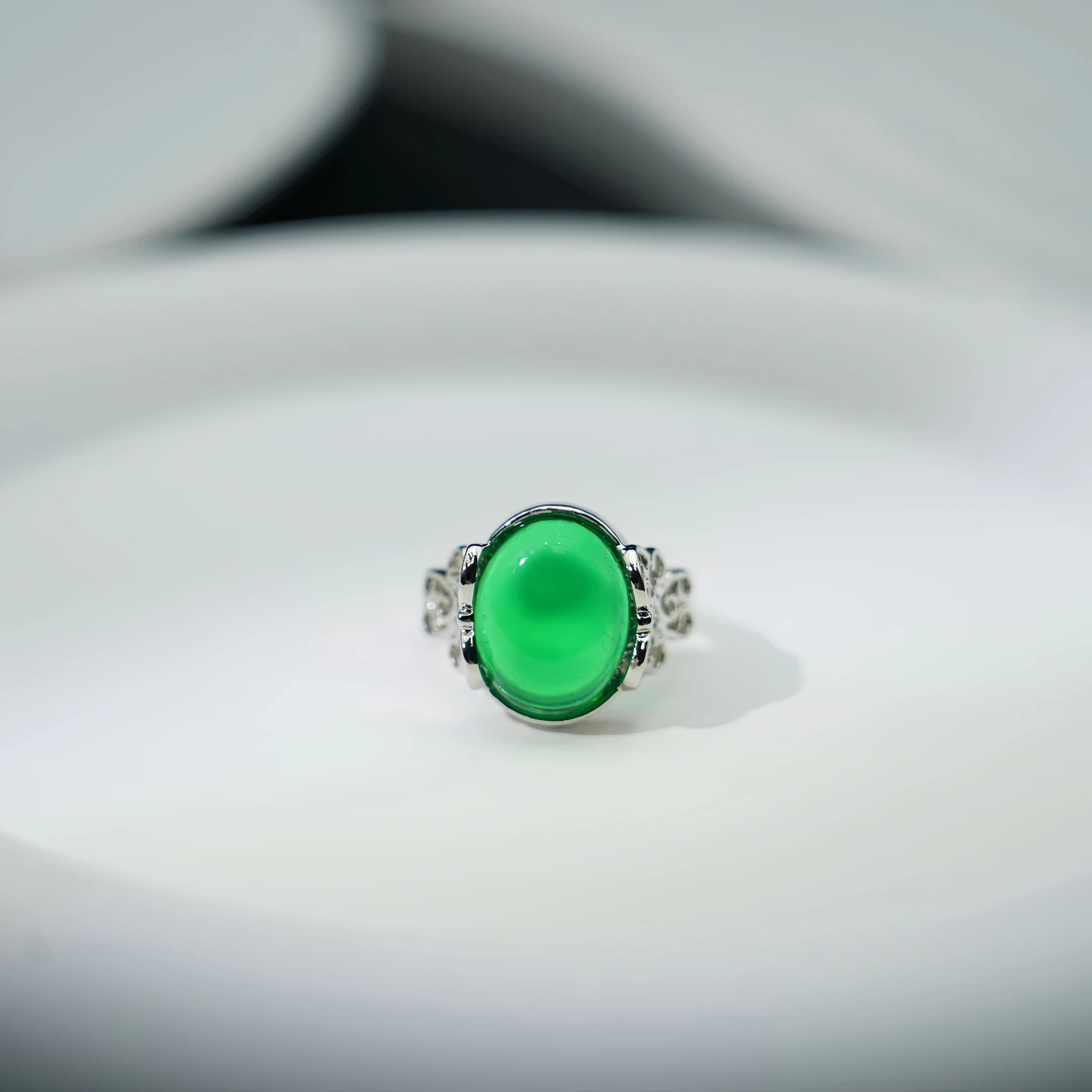 复古镂空花纹食指戒指女可调节个性时尚 S003