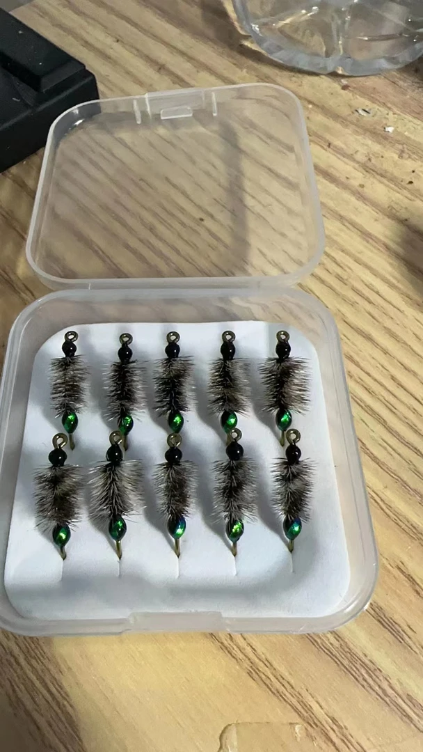 猎溪路亚毛毛虫飞蝇钩格里菲斯