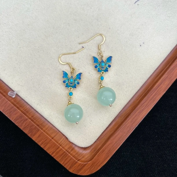 翡翠绿色圆珠241